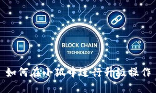 如何在小狐中进行升级操作